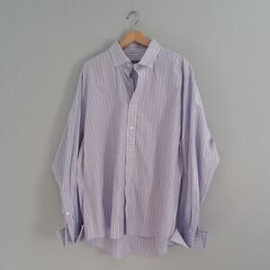 Sean John Button Down Cotton Striped Shirt XL